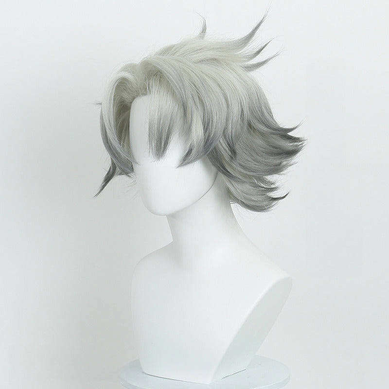 Gachiakuta Rudo Cosplay Wig - Custom Anime Color, Pre-Styled Base for DIY Styling