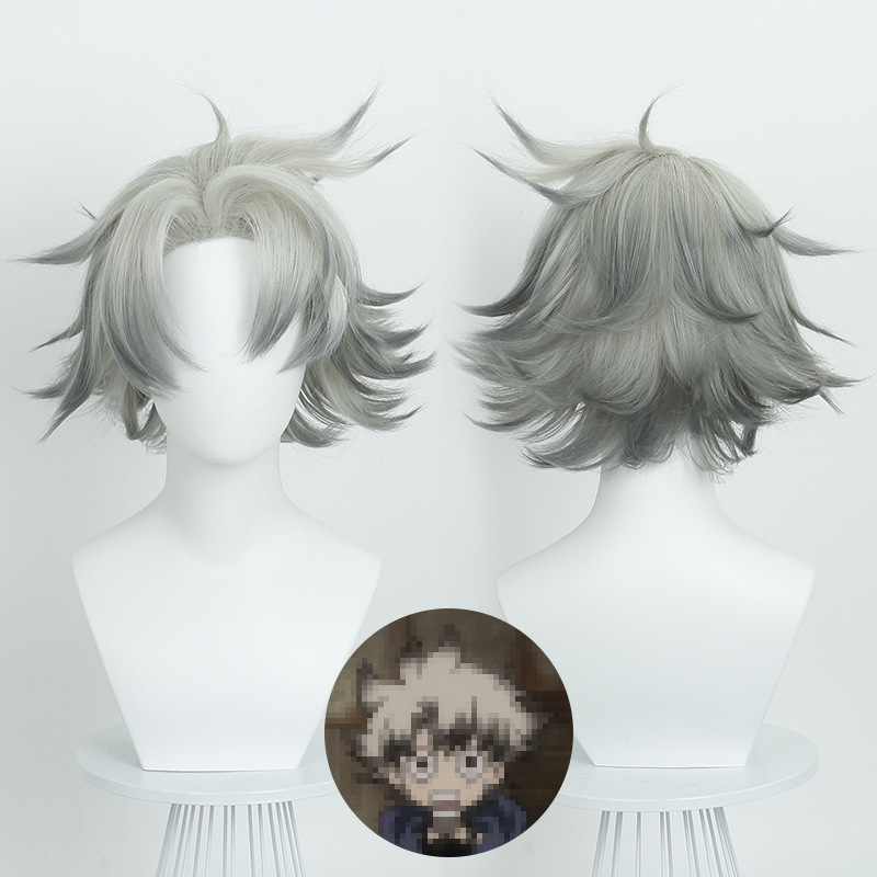 Gachiakuta Rudo Cosplay Wig - Custom Anime Color, Pre-Styled Base for DIY Styling