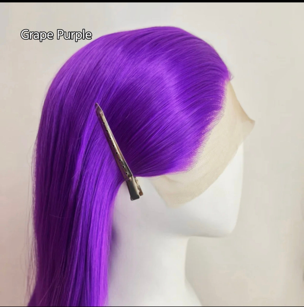 Purple Shades Lace Front Wigs | Royal Shades for Cosplay Characters