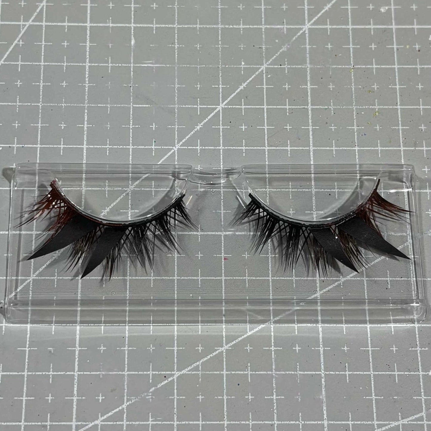 Genshin Impact Hu Tao 'Plum Blossom' Cosplay Eyelashes | Ghostly Plum Blossom Themed Lashes