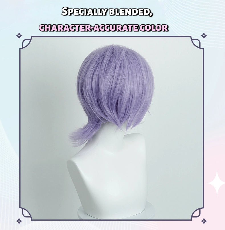 Mystery Boys Cosplay Wig | Realistic Scalp for Short Styling | KPop Demon Hunters