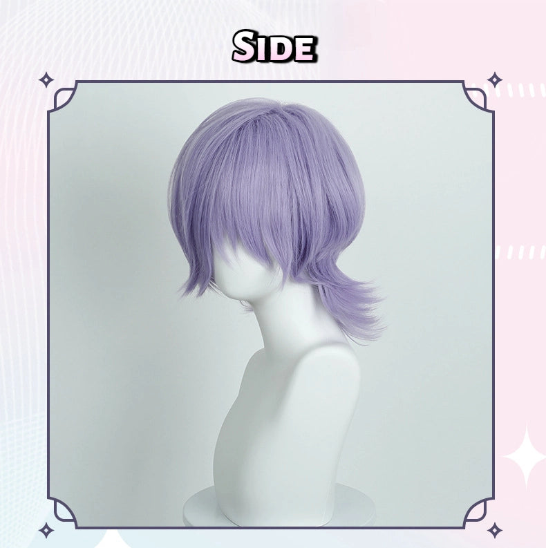 Mystery Boys Cosplay Wig | Realistic Scalp for Short Styling | KPop Demon Hunters