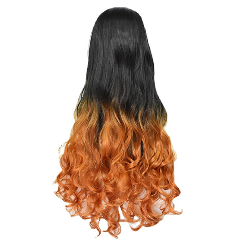 Nezuko Kamado Cosplay Wig | 90cm Long Wavy with Dual Gradient Options | Demon Slayer