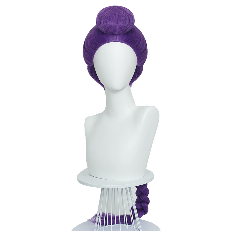 Rumi Kids Cosplay Wig | All-in-One & Clip-On Braids | KPop Demon Hunters Child Size