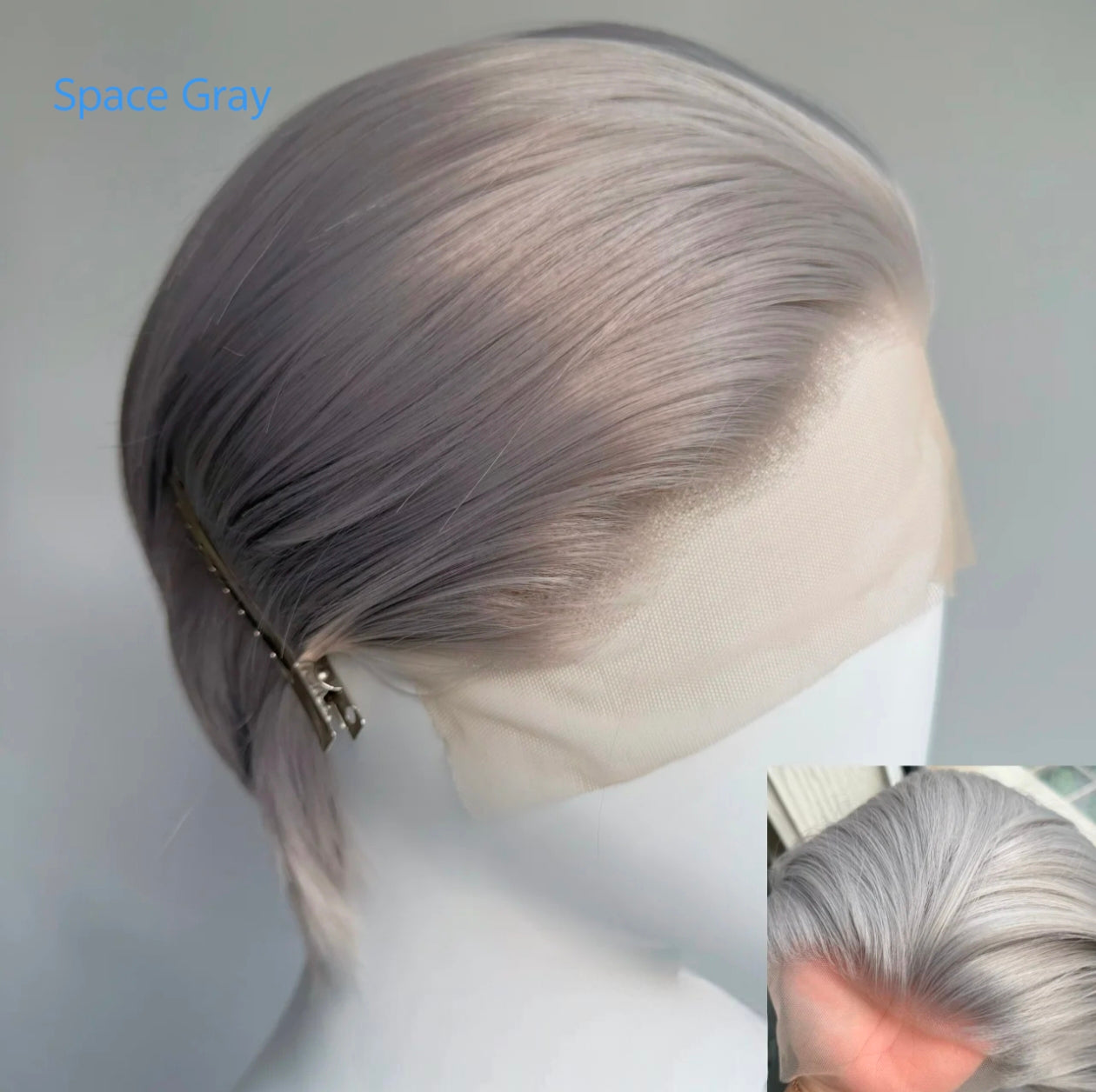 Hand-Tied 13x4 Lace Front Wig Short Hair - Heat Resistant Synthetic Fiber for Cosplay - Multiple Colors