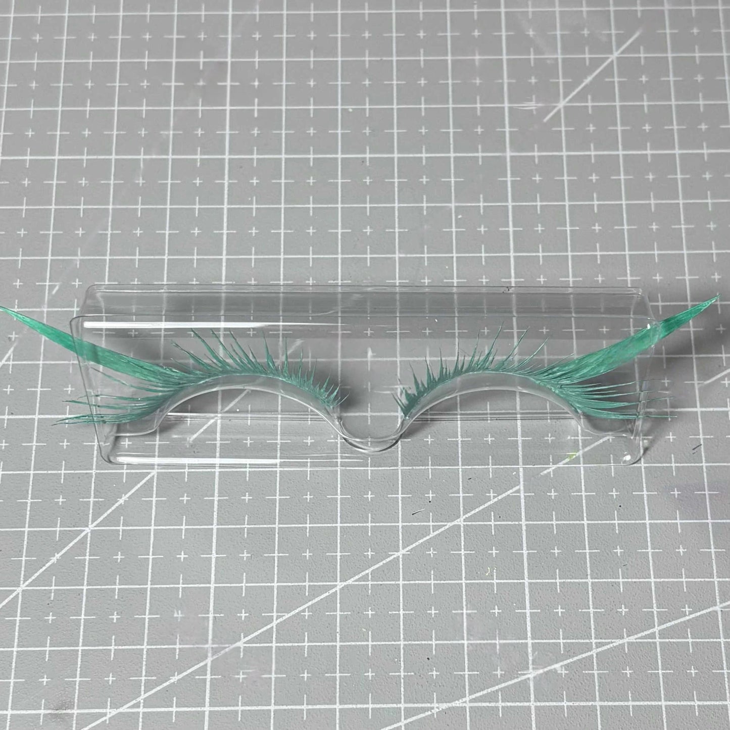 Demon Slayer Spider Mother Cosplay Eyelashes | Green Anime Lashes (Mount Natagumo Arc)