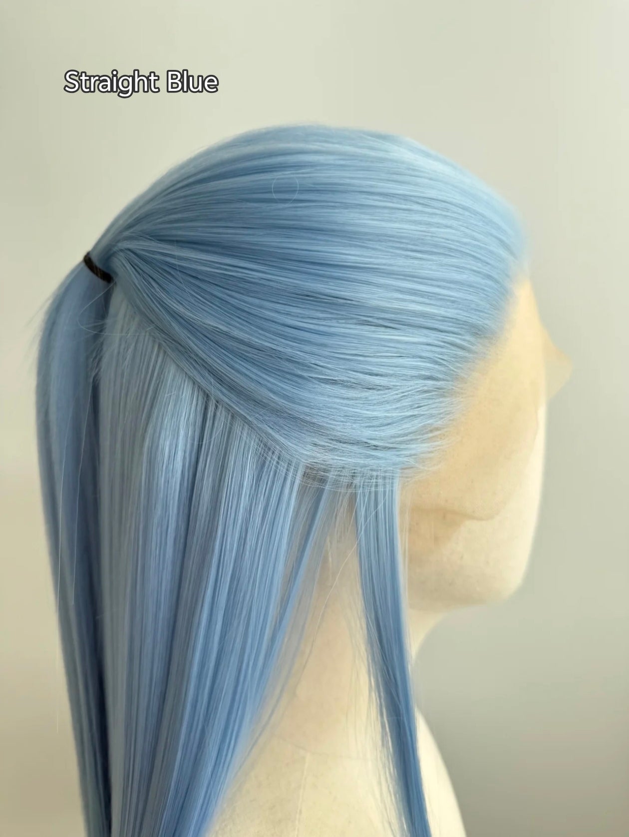 Blue Shades Cosplay Wigs | Fantasy Lace Frontals for Anime & Game Characters