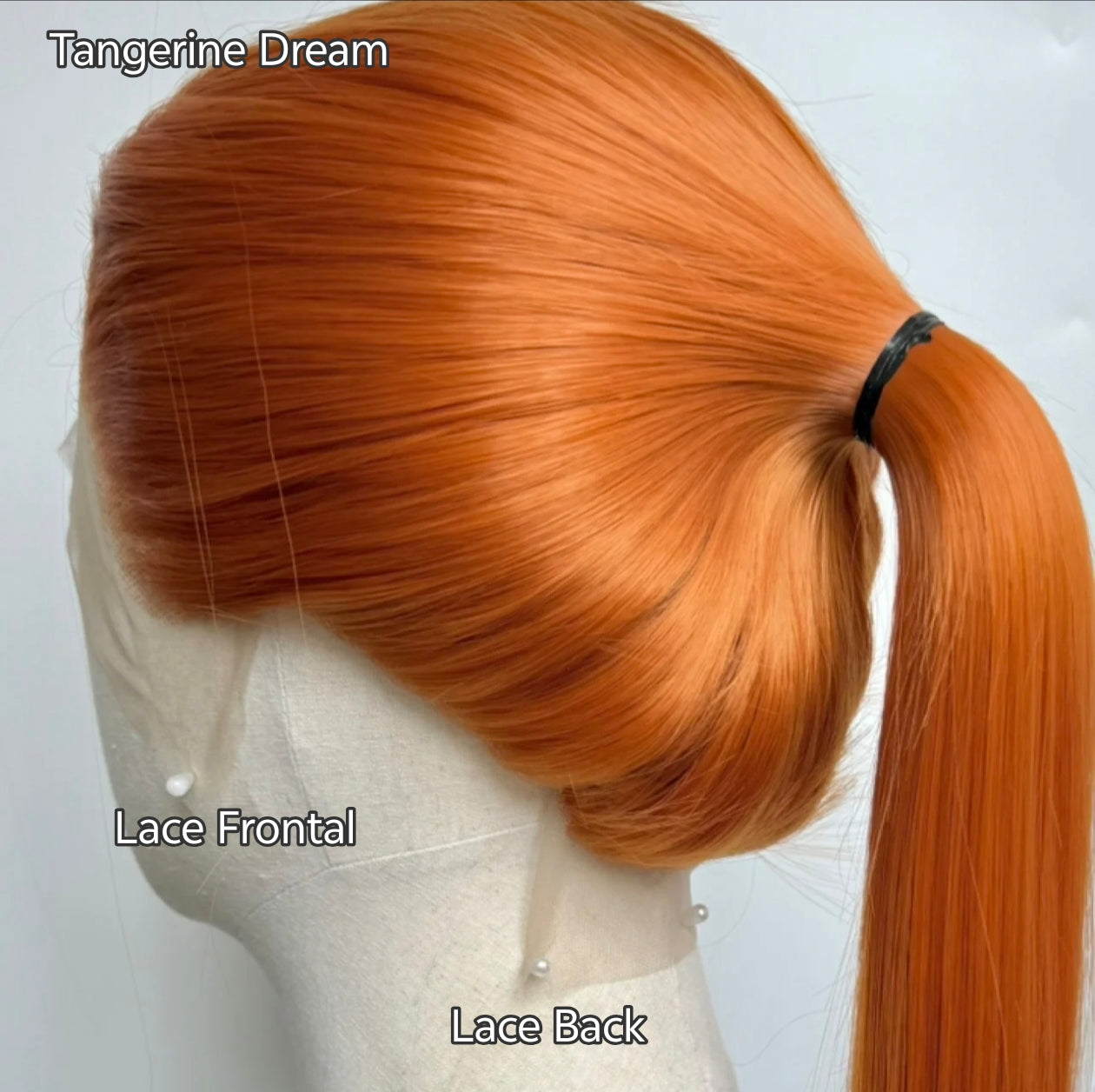 Orange & Coral Shades Cosplay Wigs | Vibrant Lace Frontals for Anime Characters
